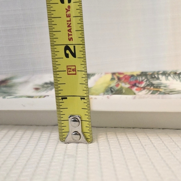 Keller Charles Melamine Christmas Serving Dish Tray Gail Flores Winterland - Picture 5 of 8